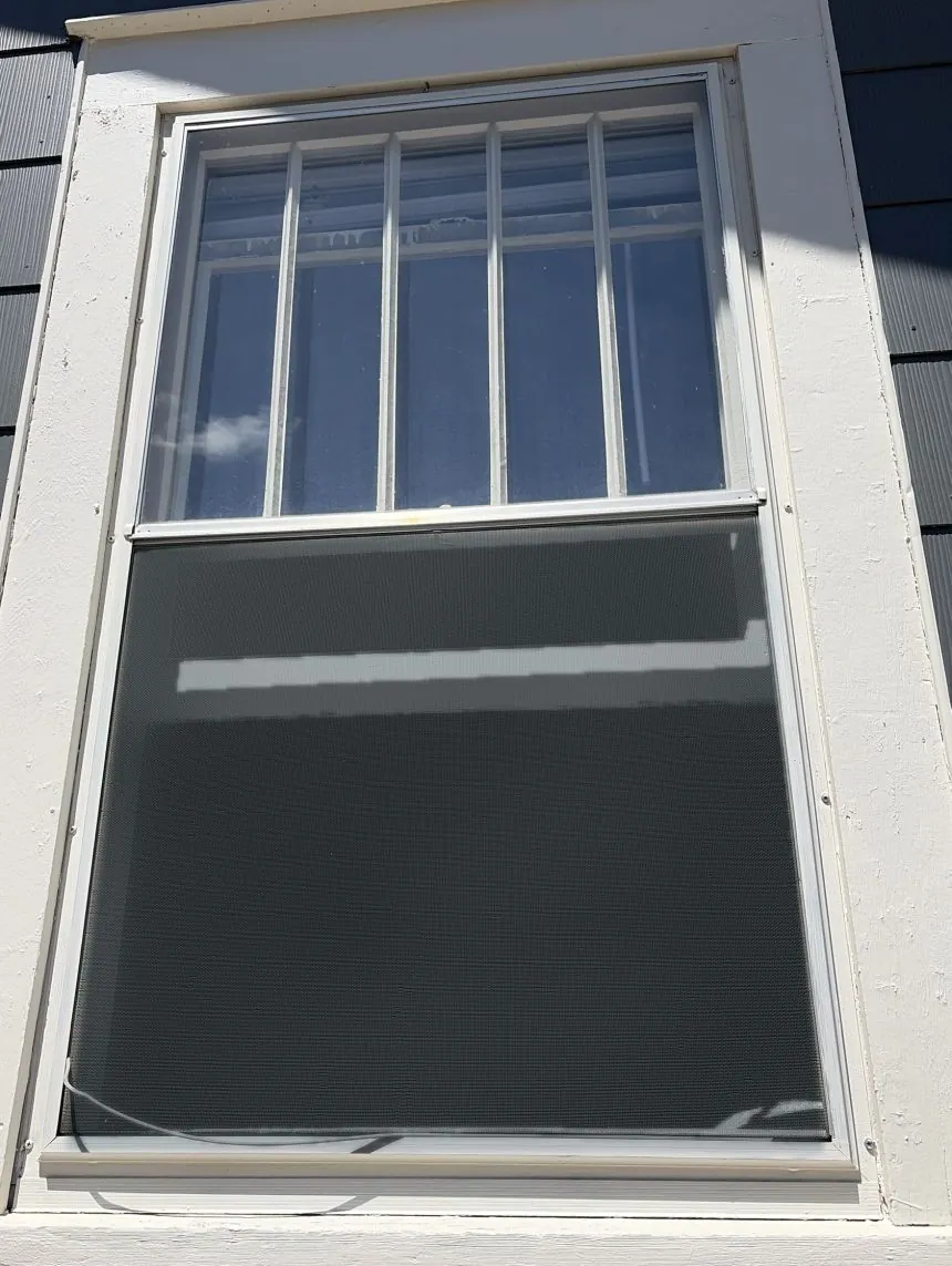 Window screen, clean